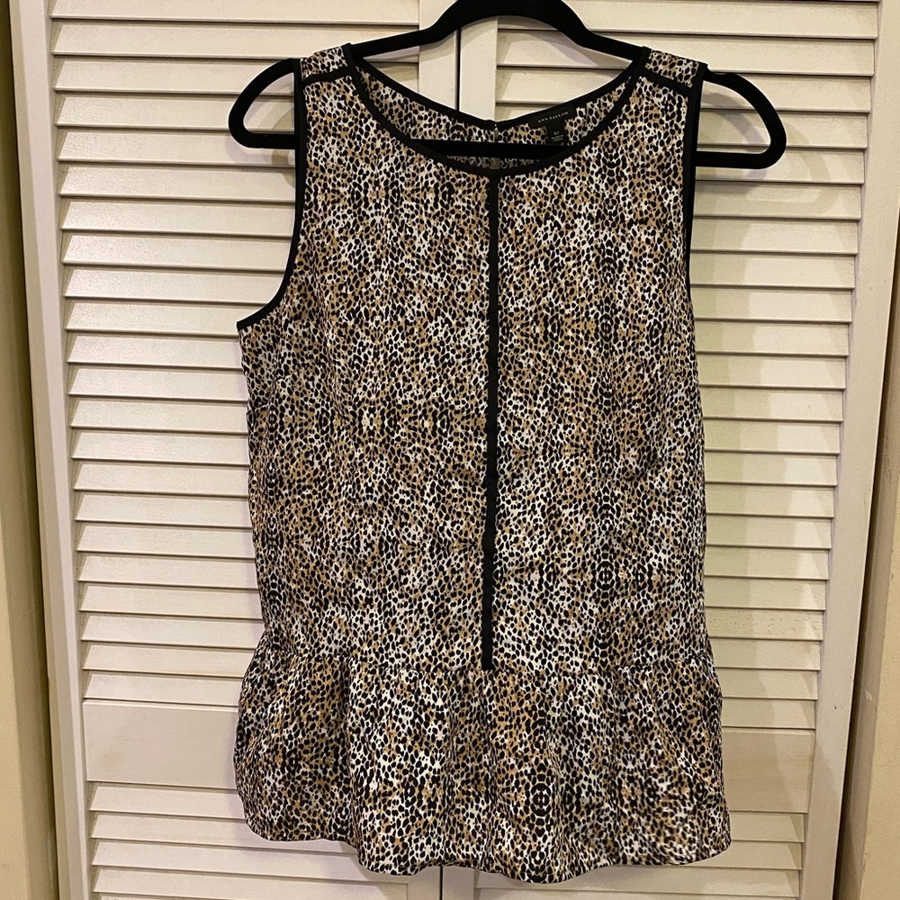 Ann Taylor sleeveless blouse